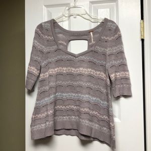 FREE PEOPLE short sleeve sweater